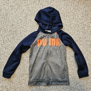 Puma Boys size 8 zip up hoodie NWOT